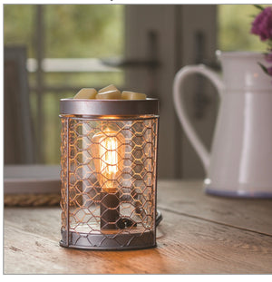 Retro Electric Wax Melter - Silver